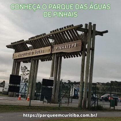 Conheça o parque das águas de Pinhais