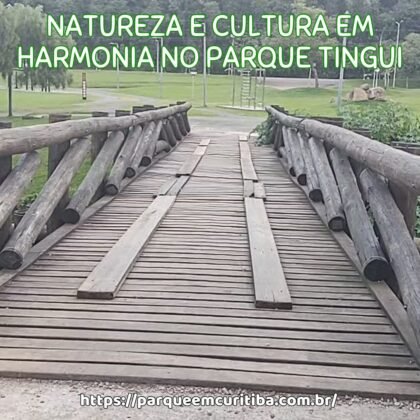 Natureza e cultura em harmonia no Parque Tingui