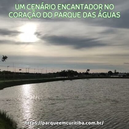 Um cenário encantador no coração do Parque das Águas